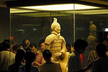 Terracotta army, part of the burial site, hall 1, mausoleum of the 1st Emperor Qin Shihuangdi in Xi'an, Shaanxi Province, China, Asia