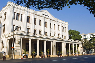 Strand Hotel, colonial hotel, Rangoon, Yangon, Burma, Myanmar, Asia