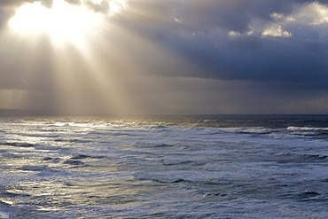 Storm "Klaus"at the Basque coast, Biarritz, Basque Country, France