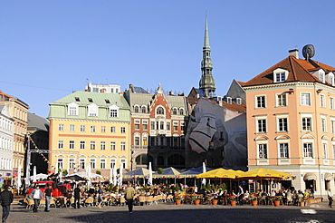 Cathedral Square, Old Town, Riga, Latvia, Baltic States, Europe