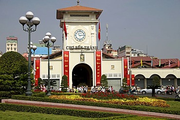 Ben Thanh market in Ho Chi Minh City, Saigon, Vietnam, Asia