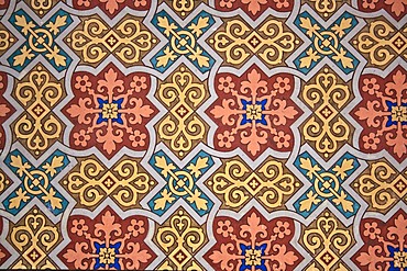 Ornamental wall in a church