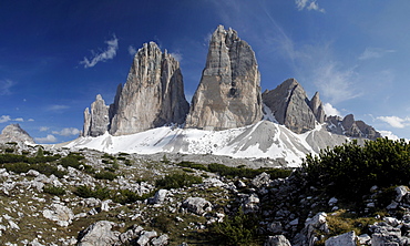 Tre Cimi di Lavaredo, Dolomites, Alto Adige, Italy, Europe