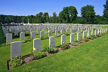 Durnbach war cemetery, war graves, 2960 soldiers killed in action, World War 2, Durnbach, Upper Bavaria, Bavaria, Germany, Europe