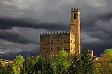 Guido Conti Castello castle in Poppi, Tuscany, Italy, Europe