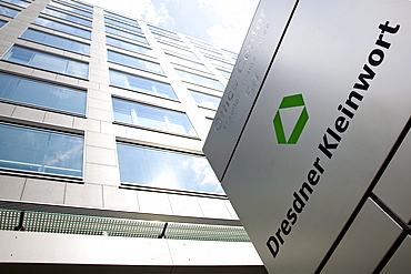 Headquarters of the investment bank Dresdner Kleinwort in Frankfurt, Hesse, Germany, Europe