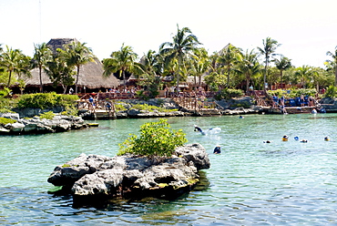 Xel-Ha amusement park on the Riviera Maya in Tulum, Quintana Roo, Mexico, Central America