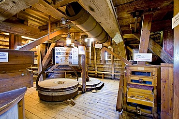 Local museum in a windmill, Amrum, North Frisia, Schleswig-Holstein, Germany