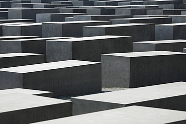 Geometric patterns of the Memorial to the Murdered Jews of Europe, Holocaust Memorial, Berlin, Germany, Europe