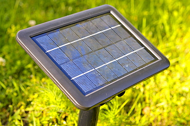 Solar module in the garden