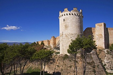 The 13th century castle built by Frederick II and enlarged by Charles I, Lucera, Puglia, Apulia, Italy, Europe