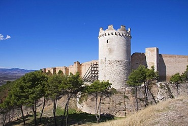 The 13th century castle built by Frederick II and enlarged by Charles I, Lucera, Puglia, Apulia, Italy, Europe