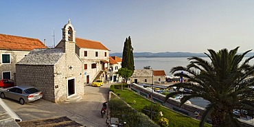 Church Sv. Ante in Bol, Brac Island, Adriatic Sea, Mediterranean, Dalmatia, Croatia, Europe