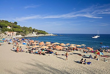 Beach of Seccheto, Elba, Tuscany, Italy, Mediterranean, Europe