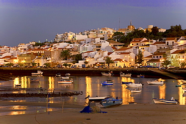 Fishing village, Ferragudo, Algarve, Portugal, Europe