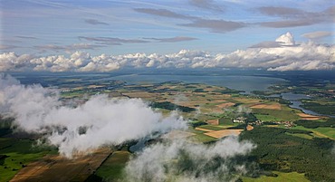 Aerial photograph, Mueritz, nature preserve, Mueritz National Park, Mecklenburg Lake District, Rechlin, Mecklenburg-Western Pomerania, Germany, Europe