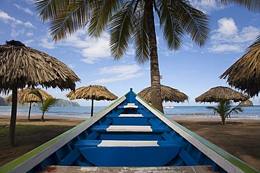 Bow of a boat, Playa Medina, beach, Venezuela, Caribbean, South America