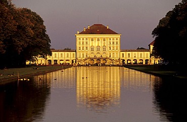 Nymphenburg Castle, Munich, Bavaria, Germany, Europe