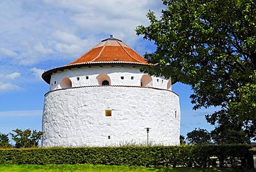 Gunpowder tower Krudttarnet, Frederikshavn, Jutland, Denmark, Europe