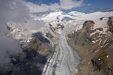 Pasterze Glacier, Hohe Tauern National Park, Carinthia, Austria, Europe