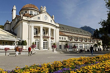 Historic Meran spa building, Bolzano-Bozen, Alto Adige, Italy, Europe