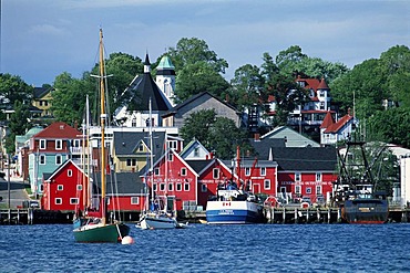 Lunenburg Harbour, UNESCO World Heritage Site, Nova Scotia, Canada, North America