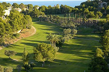 Golf course in Altea, Costa Blanca, Spain, Leisure, sports