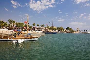 Port of Side, Turkish Riviera, Turkey, Asia