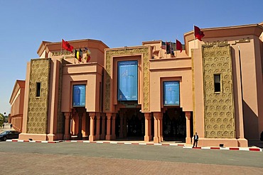 Palais des Congres de Marrakech, Congress Palace, Marrakesh, Morocco, Africa