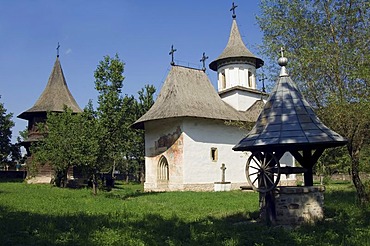 Holy Rood Church, UNESCO World Heritage Site, Patrauti, Southern Bukovina, Moldova, Romania, Europe