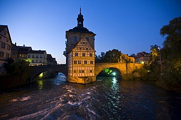 Old Town Hall, Bamberg, Upper Franconia, Bavaria, Germany, Europe, PublicGround