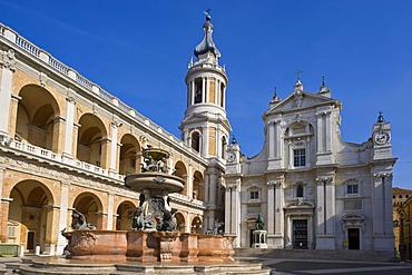 Santuario della Santa Casa, Shrine of the Holy House, Loreto, Marche, Italy, Europe