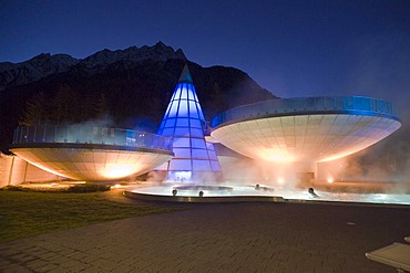 Spa, Aquadome, Laengenfeld, Oetztal Valley, Tyrol, Austria, Europe