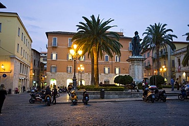 Piazza Roma, Ascoli Piceno, Marche, Italy, Europe