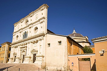 Basilica, San Bernardino, LÂ¥Aquila, Abruzzo, Abbruzzi, Italy, Europe, PublicGround