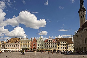 Townhall Square, Raekoja plats, Tallinn, Estonia, Baltic States