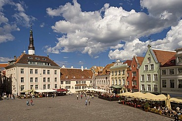 Townhall Square, Raekoja plats, Tallinn, Estonia, Baltic States