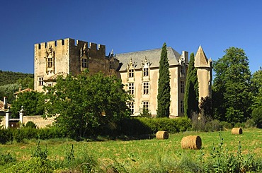 Castle, Allemagne en Provence, Provence, France, Europe