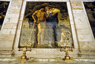 Tettuccio, thermal spa in an Art Nouveau style, drink hall, Montecatini Terme, Tuscany, Italy, Europe