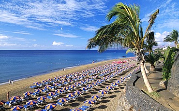 Playa Blanca at Puerto del Carmen, Lanzarote, Canary Islands, Spain, Europe