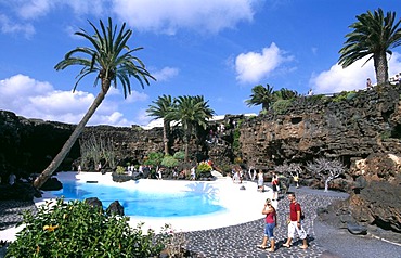 Jameos de Agua of Manrique, Lanzarote, Canary Islands, Spain, Europe