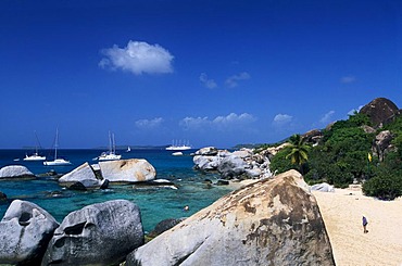 The Baths, a rock formation on Virgin Gorda Island, British Virgin Islands, Caribbean