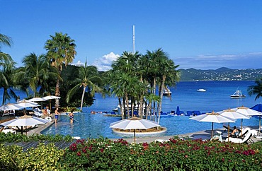 Ritz Carlton Hotel on St. Thomas Island, United States Virgin Islands, Caribbean