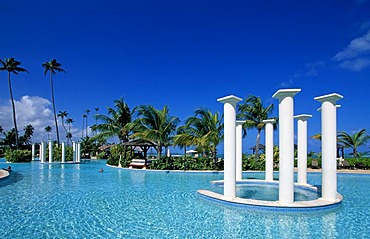 Pool, Gran Melia Resort near Rio Grande, Puerto Rico, Caribbean