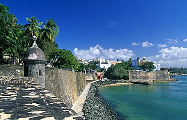 La Fortaleza, historic city centre, San Juan, Puerto Rico, Caribbean