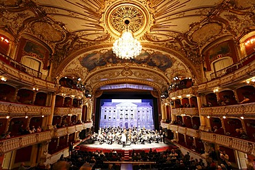 Grazer Oper, Opera House in Graz, performance during a theatre festival, Graz, Styria, Austria, Europe