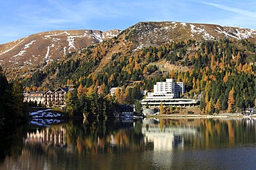 Turrachsee Lake, Turracher Hoehe, Gurktaler Alps, Carinthia/Styria, Austria, Europe