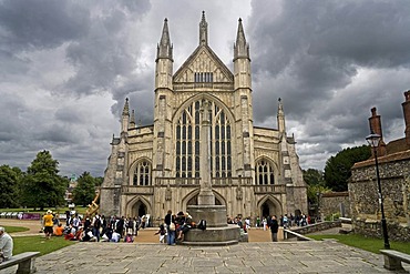 Winchester Cathedral, Hampshire, England, United Kingdom, Europe