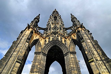 The Scott Monument, Edinburgh, Scotland, Great Britain, Europe