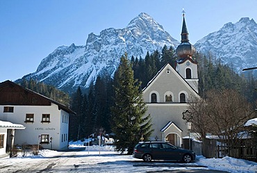 Zum Heiligen Josef Church, Biberwier, Tyrol, Austria, Europe